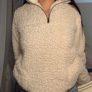 Sherpa hoodie